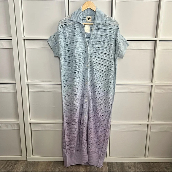 Free People Alicia Crochet Long Cardigan - Picture 5 of 7